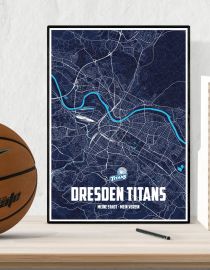 Vereinsstädteposter - Dresden Titans